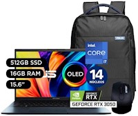 Laptop Asus K6500ZC-L1014W 15.6" FHD Intel Core i7-12700H 512GB SSD 16GB Blue